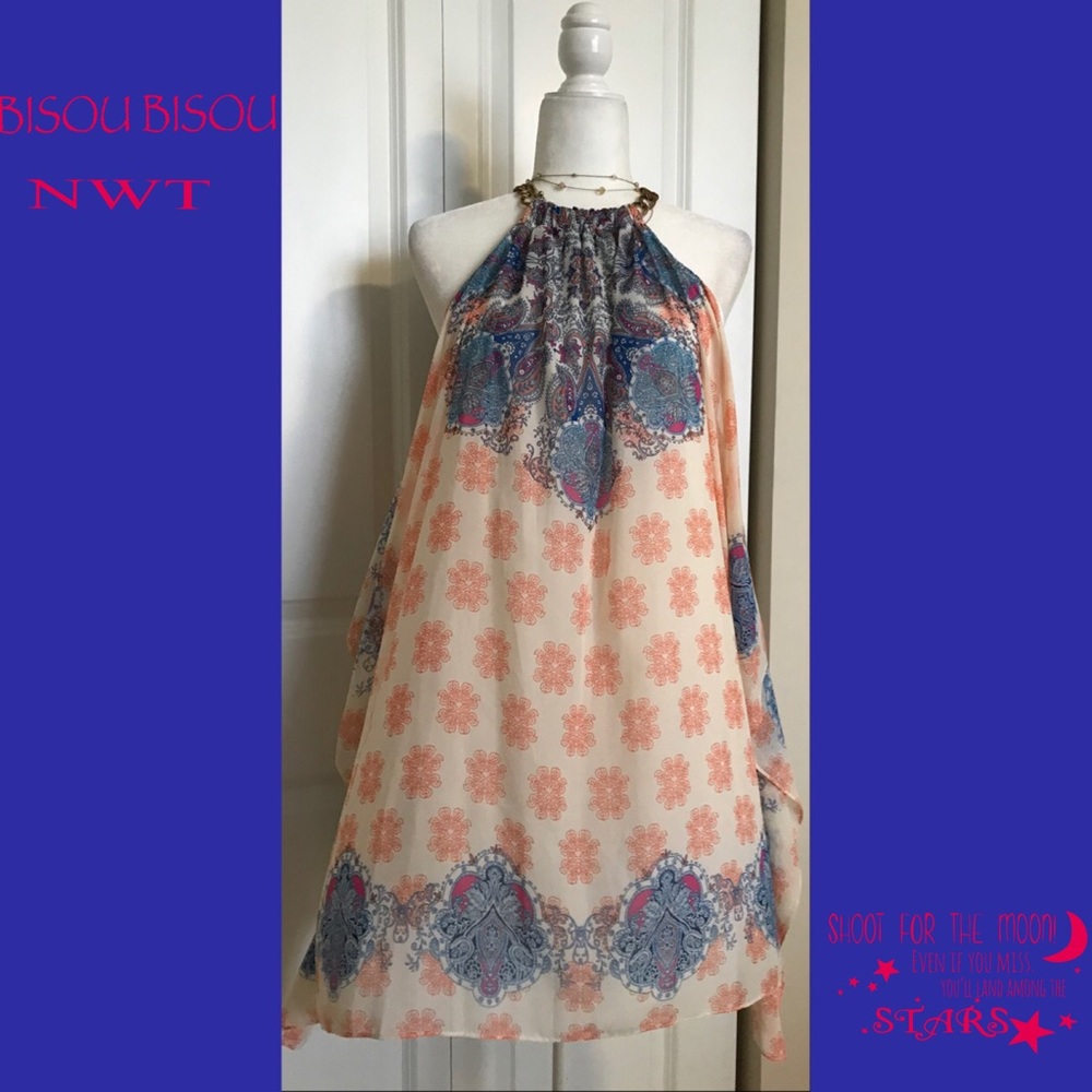 NWT DRESS BY BISOU BISOU SZ 6🌸